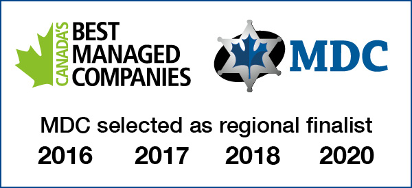 Canada's Best Managed Companies Regional Finalist